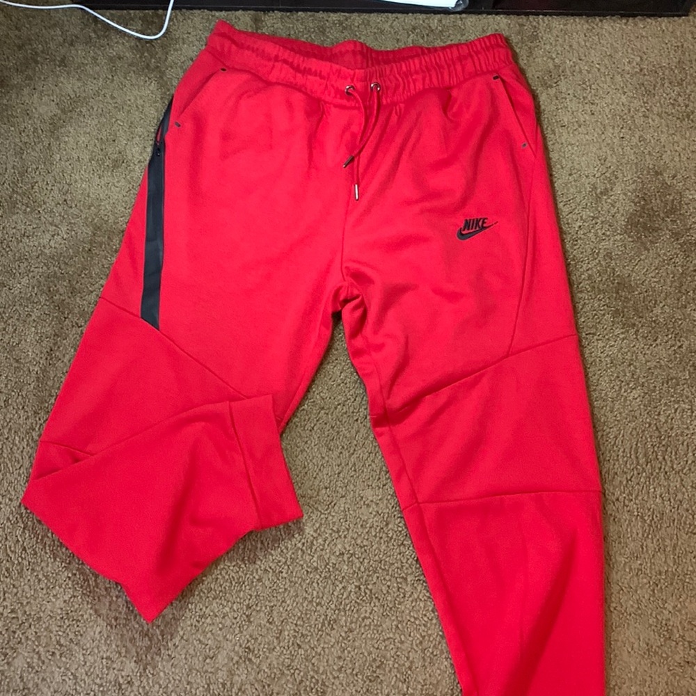 ❌SOLD❌ Red Nike Tech SweatPants